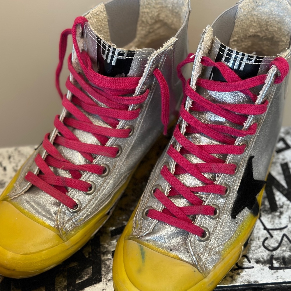 Golden Goose Deluxe Brand Vista Silver special addition